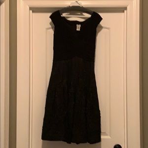 Black cocktail dress